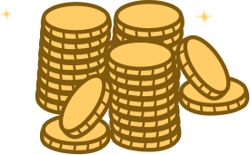 footer coins